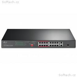 TP-Link TL-SG1218P 16-Port 10, 100Mbps + 2-Port Gi