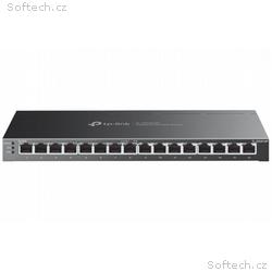TP-Link SG2016P Smart Switch, 16x GLan, 8x PoE+, 1