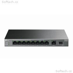 TP-Link LS1210GP Switch 1x GLAN, 8x GLAN s PoE+, 1