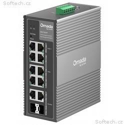 TP-Link IES210GPP - 10-portový Omada Industry PoE 