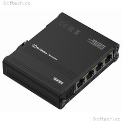 Teltonika průmyslový nemanažovaný switch na DIN li