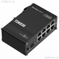 Teltonika TSW030 průmyslový nemanažovaný switch, 8