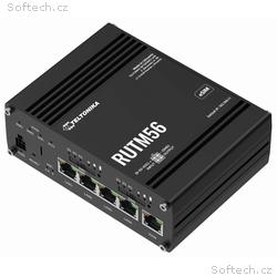 Teltonika RUTM56 průmyslový router, dual modem, 5G