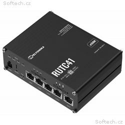 Teltonika RUTC41 průmyslový router 4x LAN, 1x WAN,