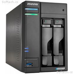 Asustor NAS AS6702T, 2x 2,5", 3,5" SATA III, Celer