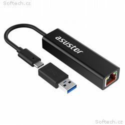 Asustor adaptér AS-U2.5G2, USB3.2 Gen 1 type-C to 