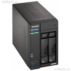 Asustor NAS AS6702T v2, 2x 2,5", 3,5" SATA III, Ce