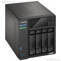 Asustor NAS AS6704T v2, 4x 2,5", 3,5" SATA III, Ce