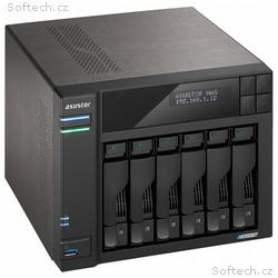 Asustor NAS AS6706T v2, 6x 2,5", 3,5" SATA III, Ce