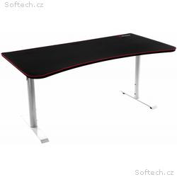 AROZZI herní stůl ARENA Gaming Desk, černobílý