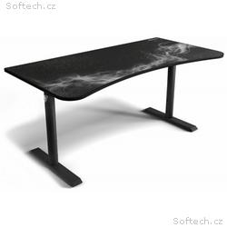 AROZZI herní stůl ARENA Gaming Desk Gunmetal Galax