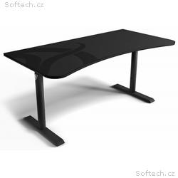 AROZZI herní stůl ARENA Gaming Desk Gunmetal Dark 