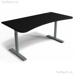 AROZZI herní stůl ARENA Gaming Desk Frozen Grey Bl