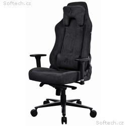 AROZZI herní židle VERNAZZA Soft Fabric Pure Black