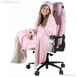 AROZZI Chair Blanket Pink, univerzální hřejivá dek