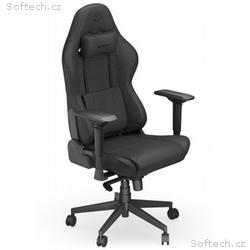Endorfy herní židle Scrim BK, textilní, černá