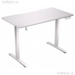 Endorfy Atlas S Electric bílý,Herní stůl, motorizo