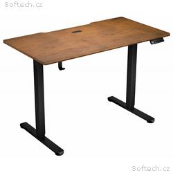 Endorfy herní stůl Atlas S electric Dark Wood, 114