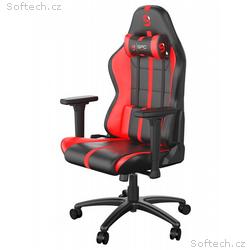 SPC Gear SR400 RD herní židle imitace kůže černoče