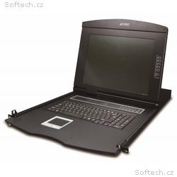 Planet KVM-210-08M, KVM konzole s LCD 17", ovládán