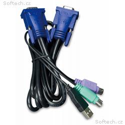Planet KVM-KC1-1.8m KB, Video, Mouse kabel s USB p