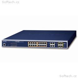 Planet GS-4210-16UP4C L2 switch, 20x1Gb, 4x1Gb SFP