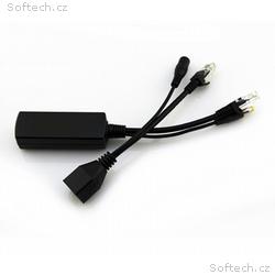 XtendLan POE-PAS-S12B, Power-over-Ethernet sada, 1