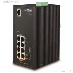 Planet IGS-4215-4P4T průmyslový L2 switch, 8x1Gb, 