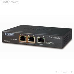 Planet PoE, LAN extender, 1xPoE-in, 2xPoE-out 25W,