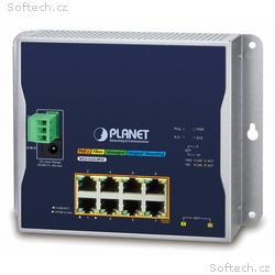 Planet WGS-5225-8P2S plochý L3 switch, 8x1Gb, 2x2.