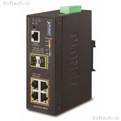 Planet IGS-5225-4P2S průmyslový L3 switch, 4x1Gb, 