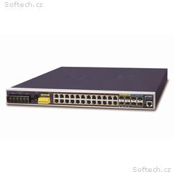 Planet IGS-6325-24P4X průmyslový L3 switch, 24x1Gb