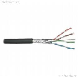 PLANET kabel FTP, drát, 4pár, Cat6, PE venkovní, P