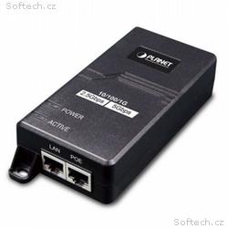 Planet POE-165 PoE injektor IEEE802.3at, 30W, 1G, 