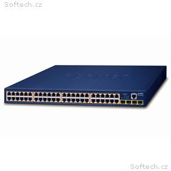 Planet GS-4210-48P4S L2 switch, 48x1Gb, 4x1Gb SFP,