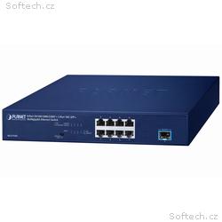 Planet switch 8x1Gb, 2.5Gb + 1xSFP+ 10Gb, VLAN, fa