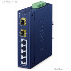 Planet IFGS-620TF průmyslový L2 switch, 4x10, 100T