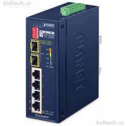 Planet IFGS-624PTF průmyslový L2 switch, 4x 10, 10