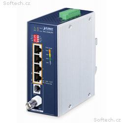 Planet IVC-234GPT, VDSL2 průmyslový ethernet konve
