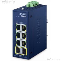 Planet IGS-820TF-PN průmyslový L2 switch, 6x1Gb, 2