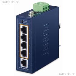 Planet ISW-504PT-E průmyslový kompaktní switch, 1x