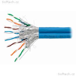 PLANET kabel SFTP, drát, Cat 6A, 4p, 500MHz, LS0H,