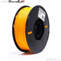 XtendLAN TPU filament 1,75mm průhledný oranžový 1k