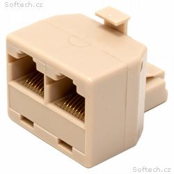 XtendLan Rozdvojka RJ45 1M, 2F