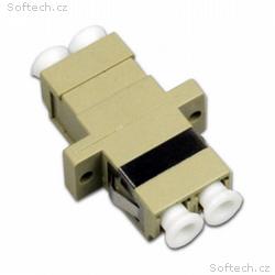 XtendLan LC-LC duplex adapter MM, šedý, do optický
