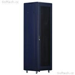 XtendLan 42U, 600x1000 stojanový, černý, perforova