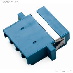 XtendLan LC-LC quad adapter, SM, modrý, do optický