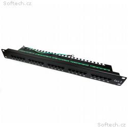 XtendLan Patch panel 19", 25 portů, telefonní, 1U,