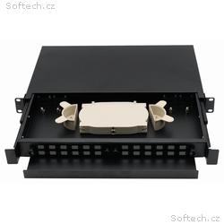 XtendLan 19" optický rozvaděč, 24x SC simplex nebo