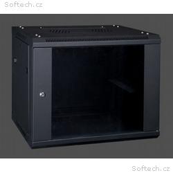XtendLan 22U, 600x550, na zeď, dvoudílný, skleněné